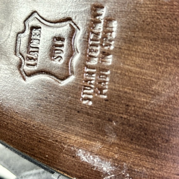 Stuart Weitzman Gray Black Mingle Suede Cutout Pumps Womens Size 9.5 heels 4.5" - Picture 8 of 11